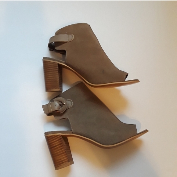 Steve Madden Catlyna peeptoe suede heels Size 9.5 - Picture 5 of 8